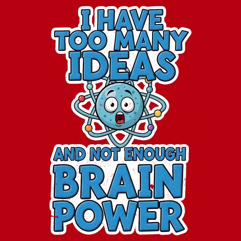 Brain Power Comic Shirt Geschenk