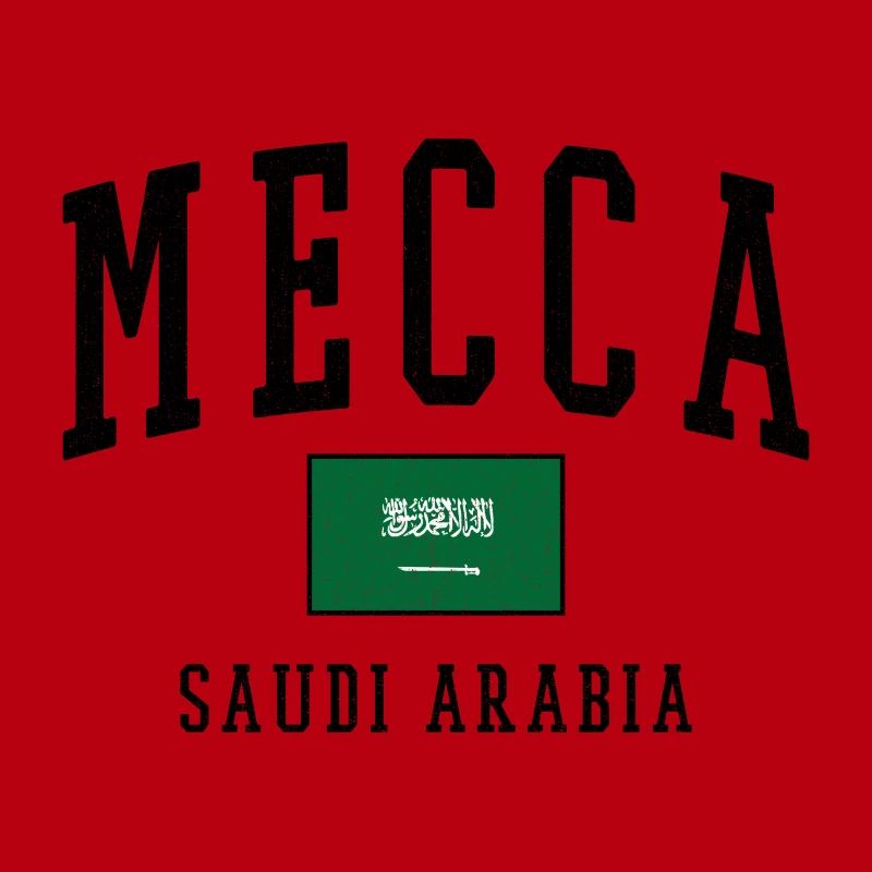 Mecque, Arabie Saoudite : Conception du drapeau