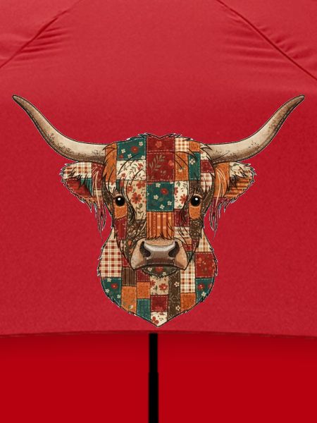 Patchwork-Kuh-Quilt-Volkskunst
