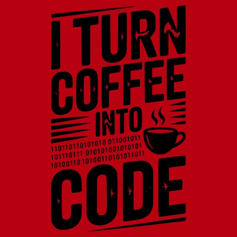 Ich verwandle Kaffee in Code