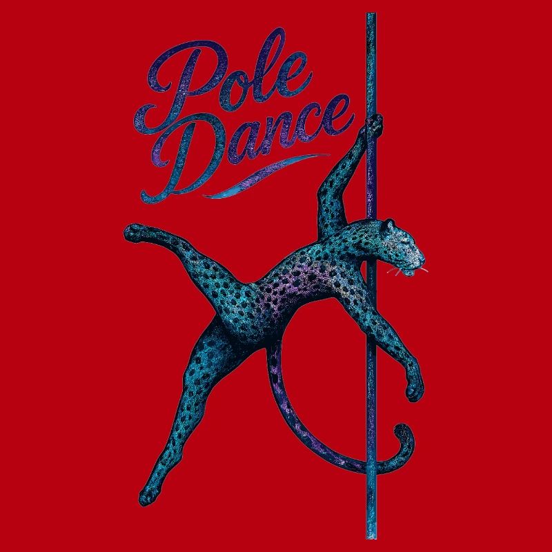 Pole dance Léopard Pole Dancer Pole Cadeau