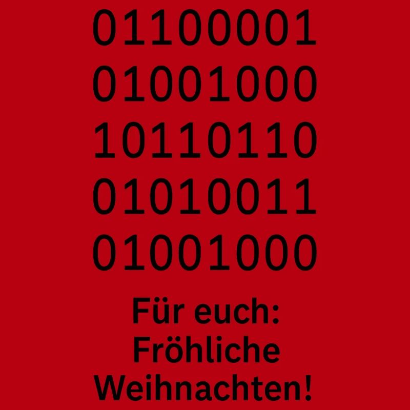 Binary Code Weihnachtszauber