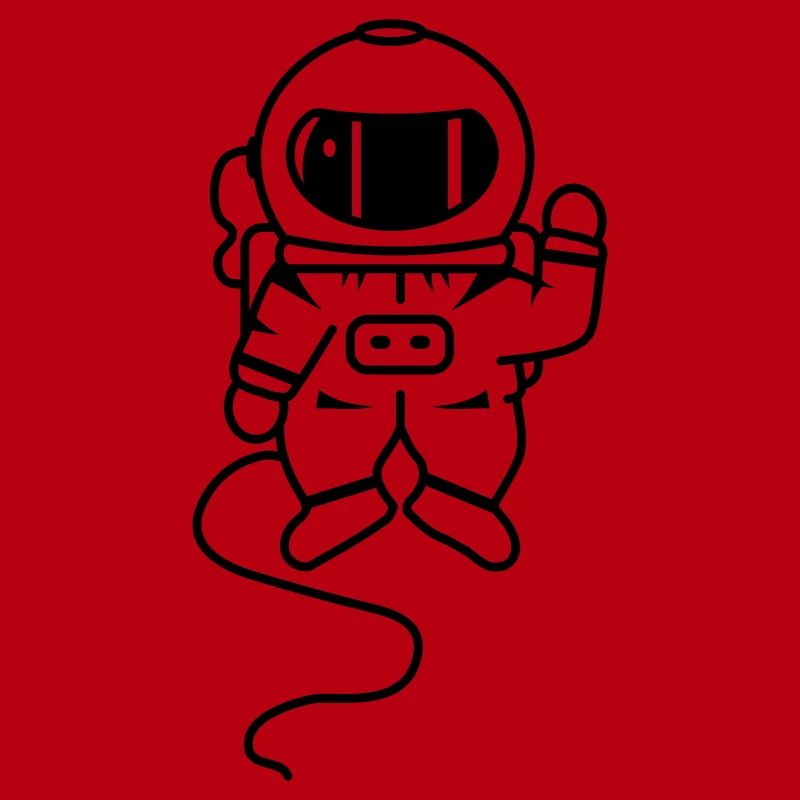 un astronaute dans l'espace