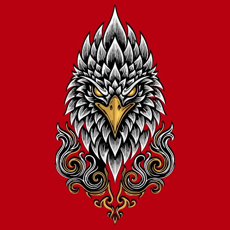 Imperial Eagle Mascot Elite Force Logo