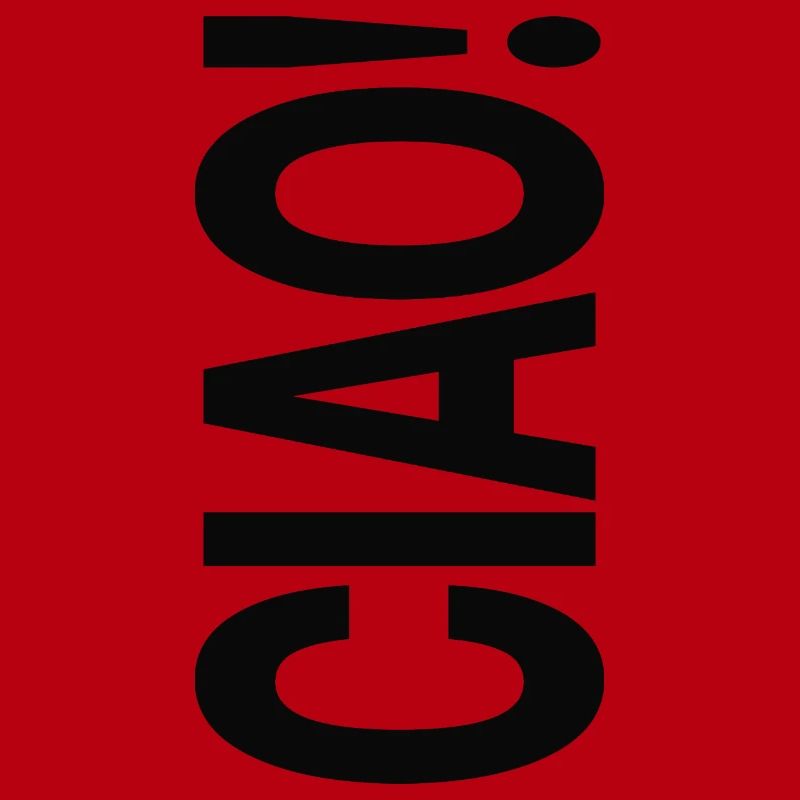 Ciao Conception de la Déclaration de Typographie
