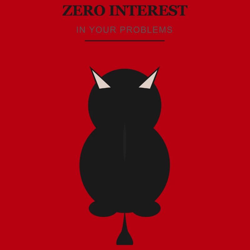 Zero Interest Dämonen-Silhouette