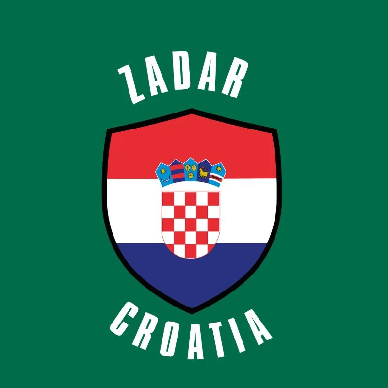 Conception du drapeau du bouclier croate