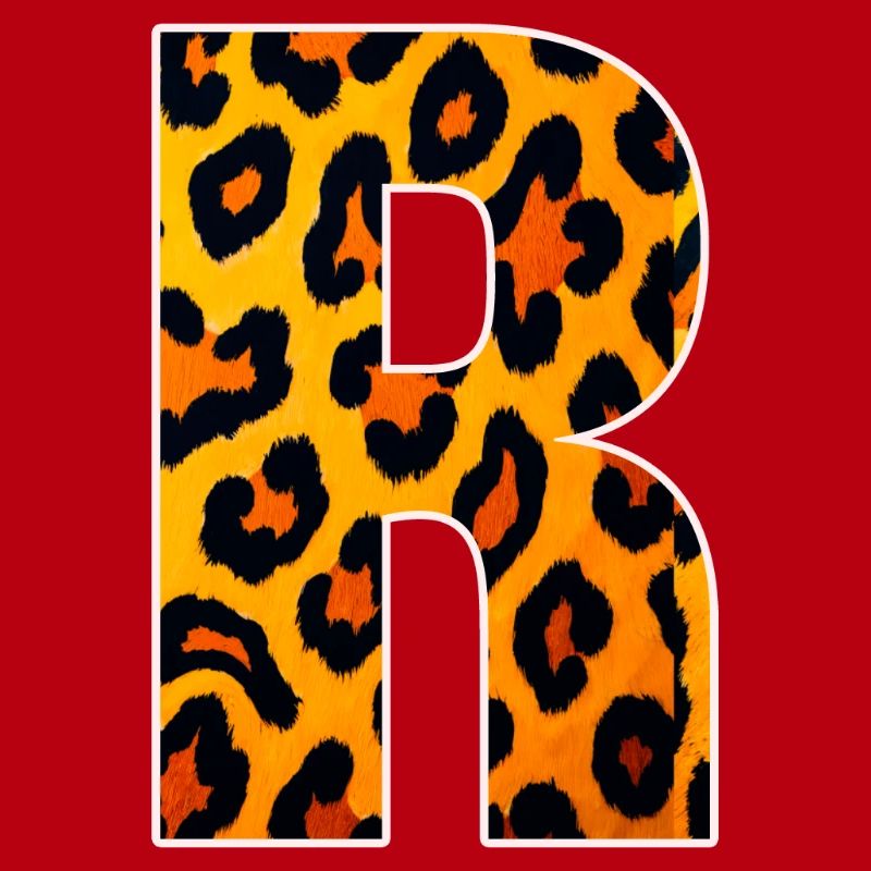 Leopard_Buchstabenmuster_ _R