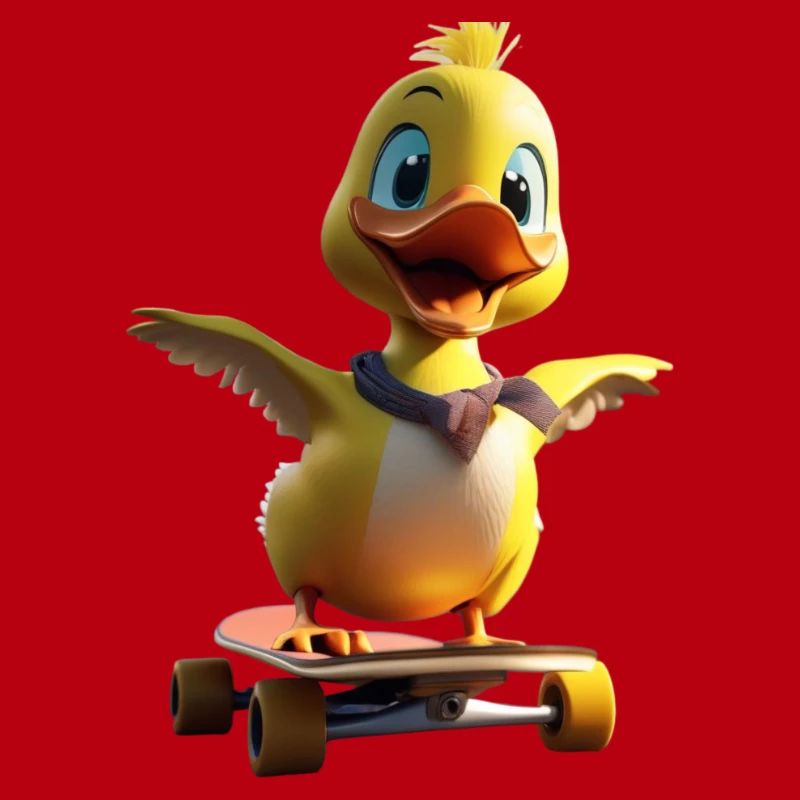 Skating Duck