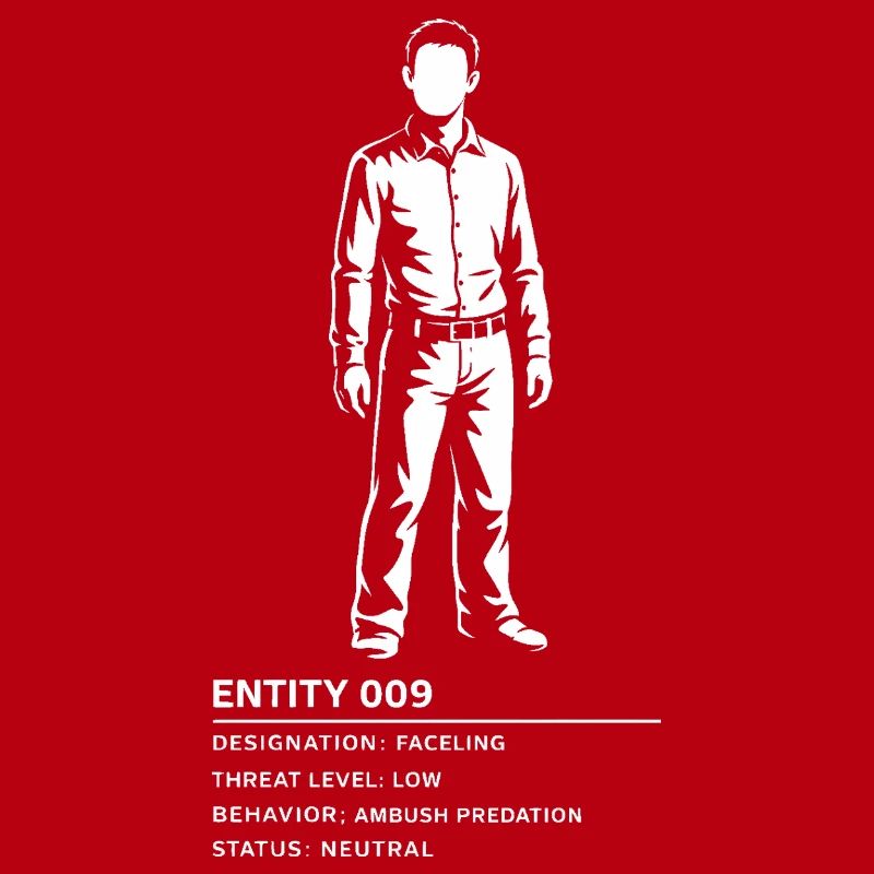 Backrooms Entity 9 white