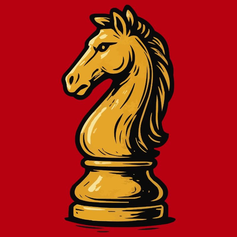 Pferd Schach Figur