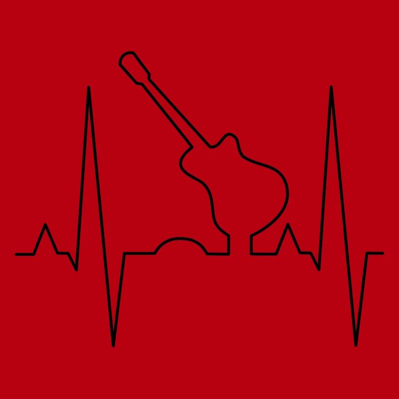 Conception d’impression de guitare