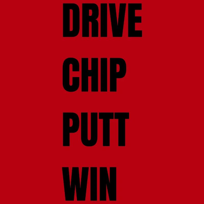 Golf Drive Chip Putt Win