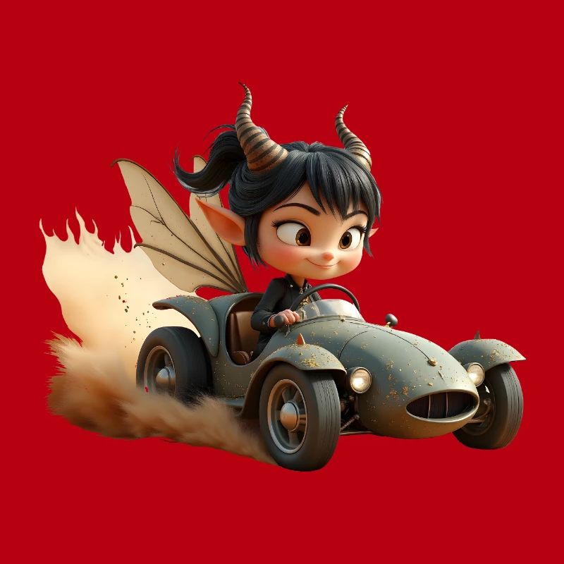 Gobelin d’aventure dans un wagon de sable