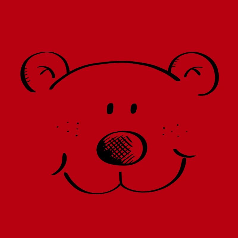 Bear Head - Bear - Bear - Teddy Bear - Grizzly