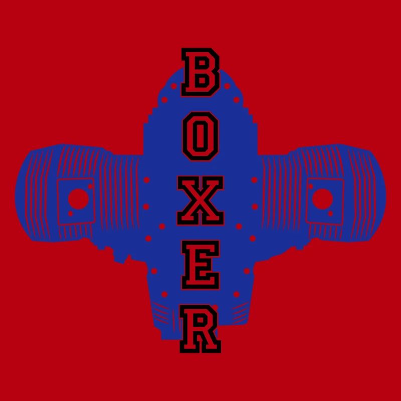 Boxer engine motorcycle motorcyclist biker engine