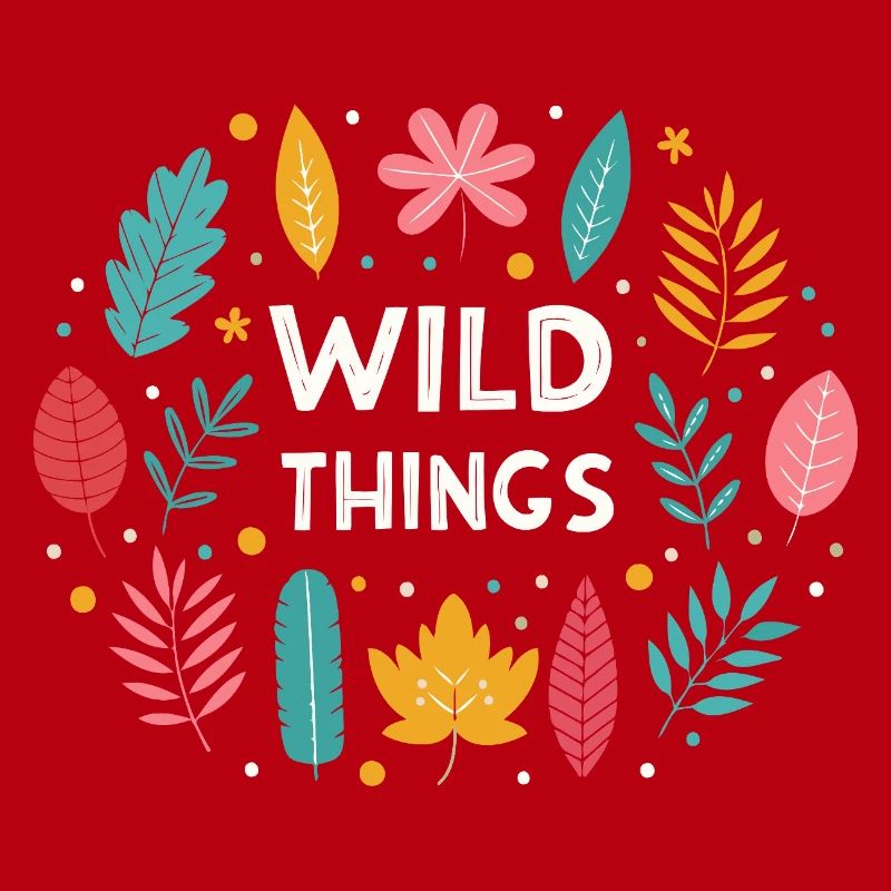 Wild Things Floral Pattern