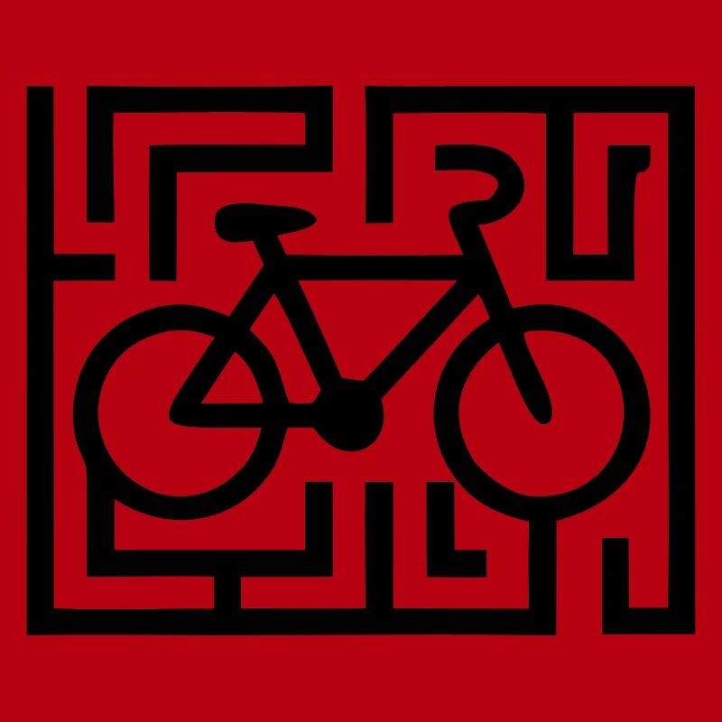 Puzzles difficiles dans le labyrinthe vélo