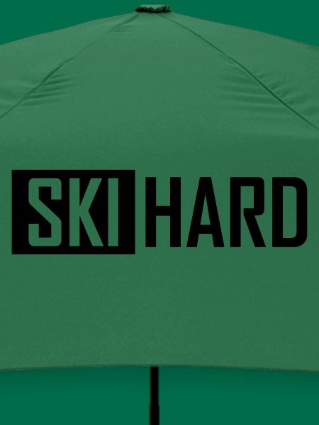 ski hard