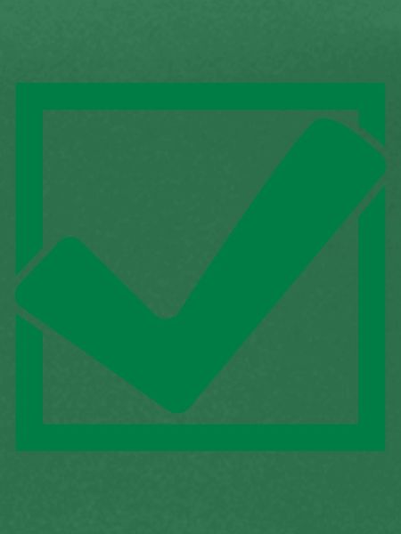 Viereckiges Haken Logo