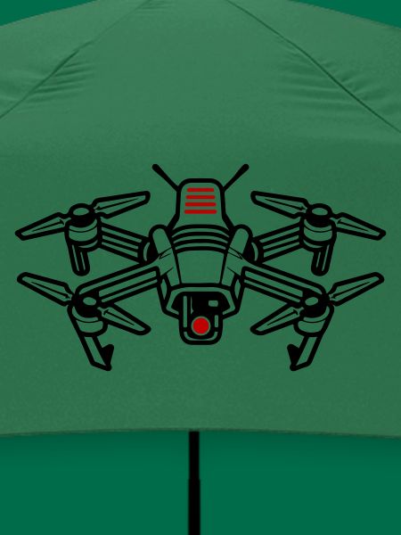 Drone Icon Silhouette
