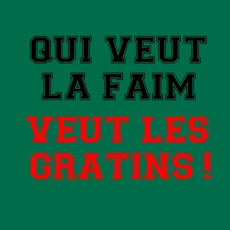 Wer Hunger will, will das Gratin.