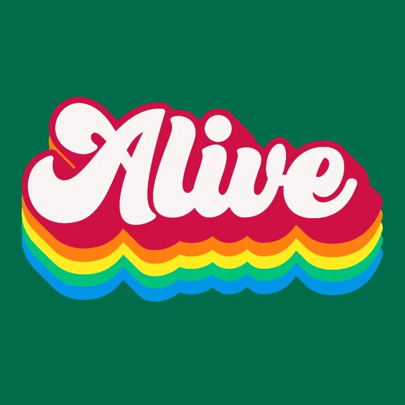 Alive - Retro Rainbow 70s