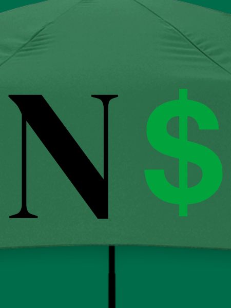 Buchstabe n Dollar