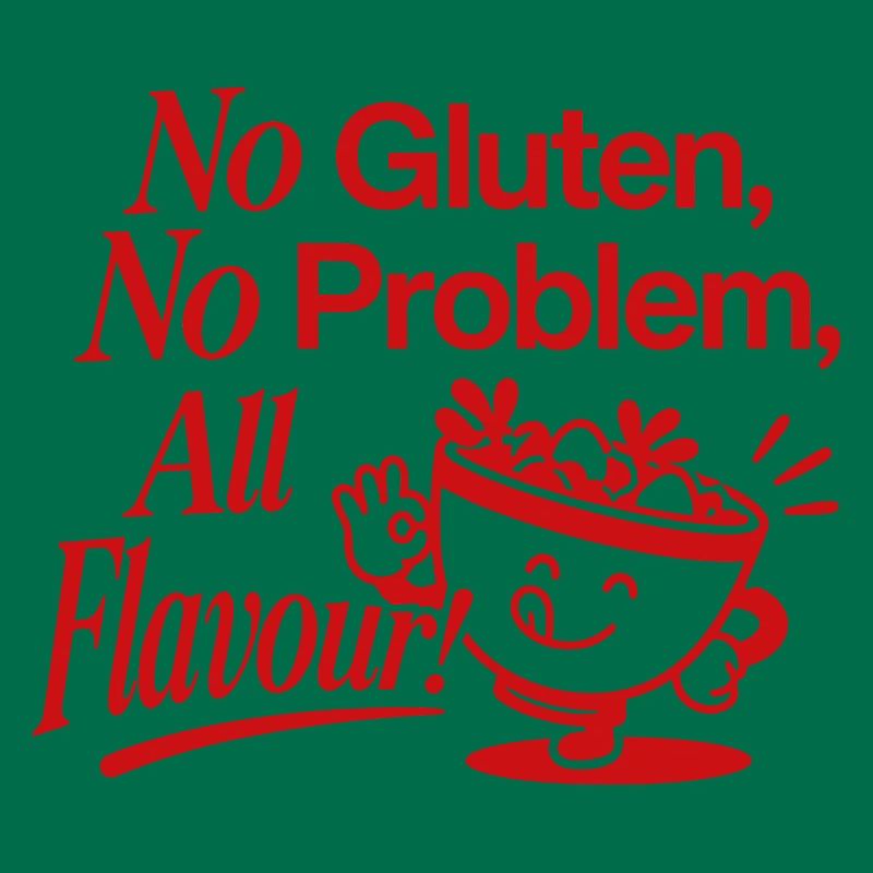 Pas de gluten, pas de problème, farine bizarre