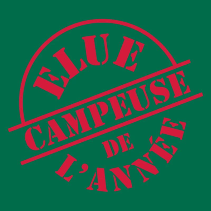 Elue Campeuse de l'année