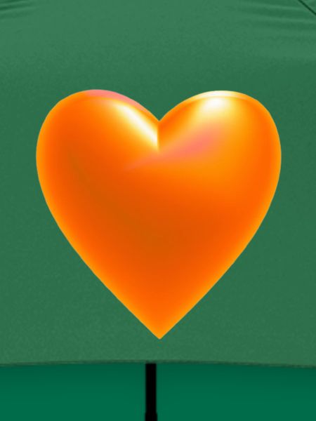Herz orange Geschenkidee