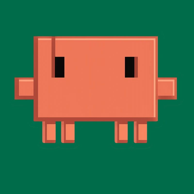 Claude Code Pixel AI Maskottchen-Entwickleraufkleber