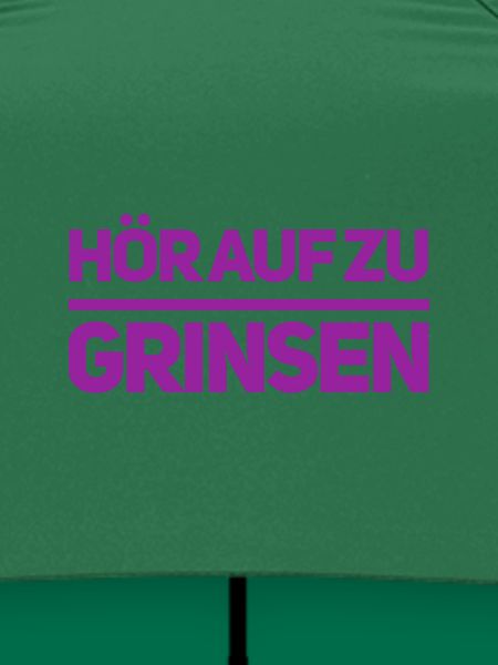 stop das grinsen