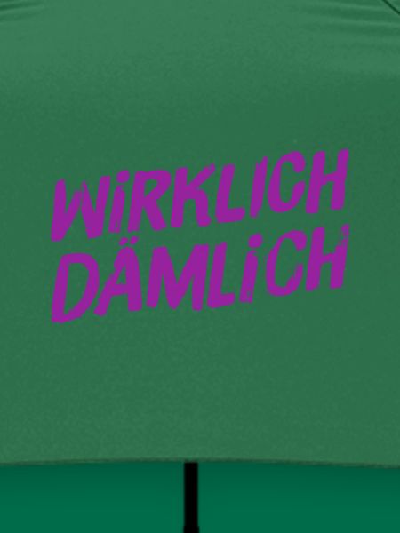 richtig dämlich
