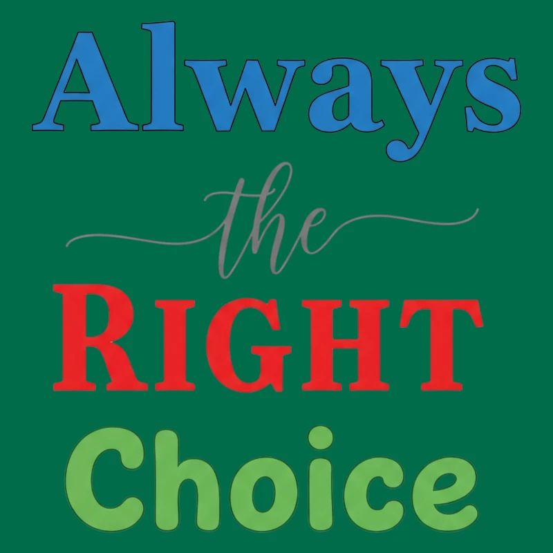 Conception typographique multicolore vive