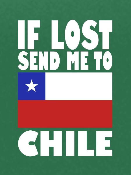 Chile Flagge Spruch