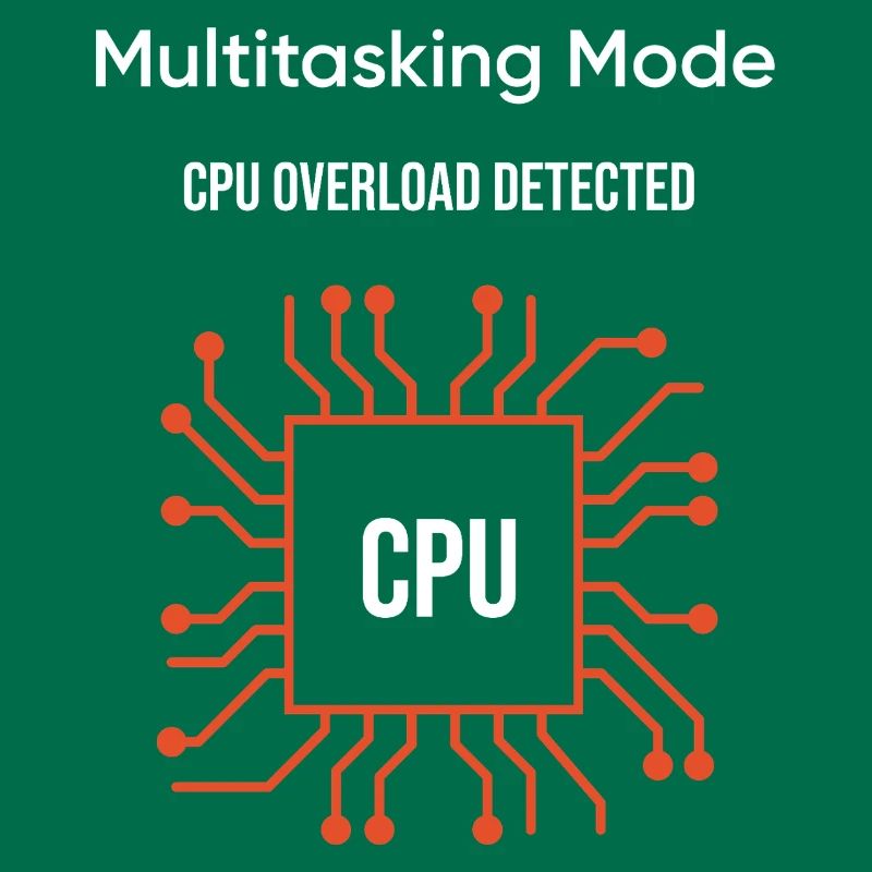 Multitasking Mode – CPU Overload Detected