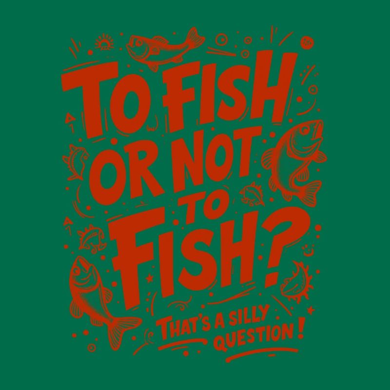 FISCHEN ODER NICHT FISCHEN? DAS IST EINE DUMME FRAGE!