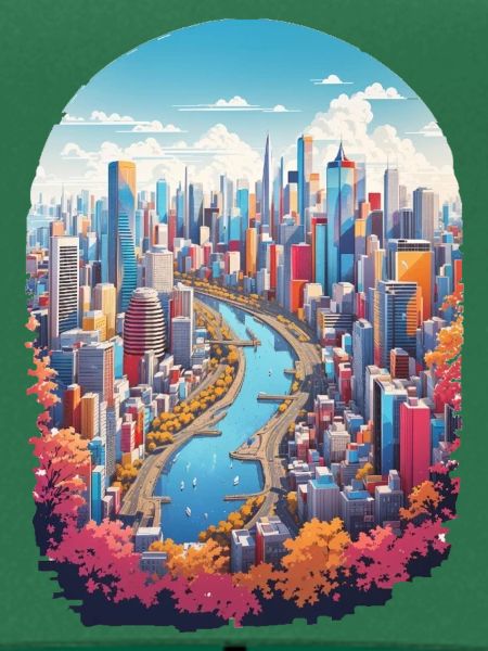 Stadt Landschaft