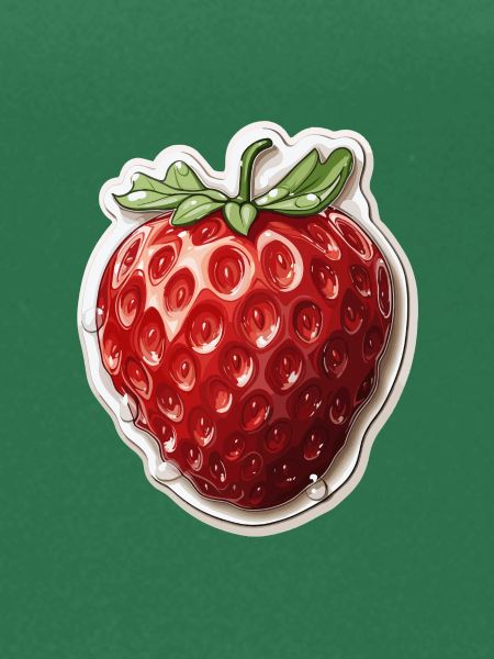 Erdbeere - Illustration
