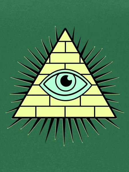 Illuminati Pyramide