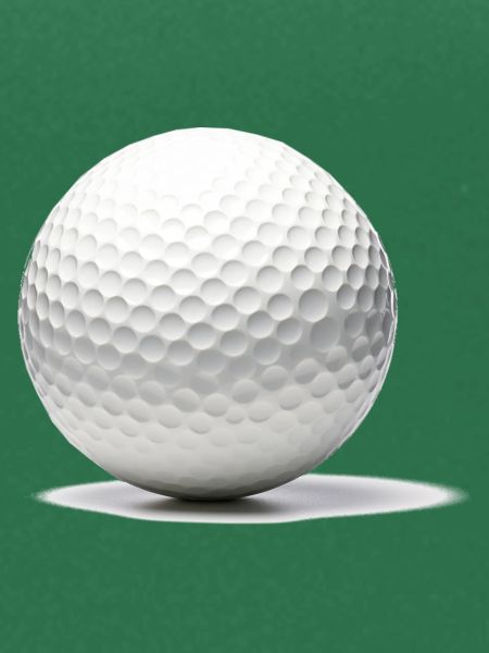 Der Golfball.