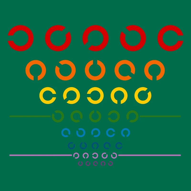 Rainbow Visual Test