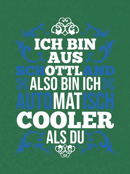 Schotten Schottisch Schottland