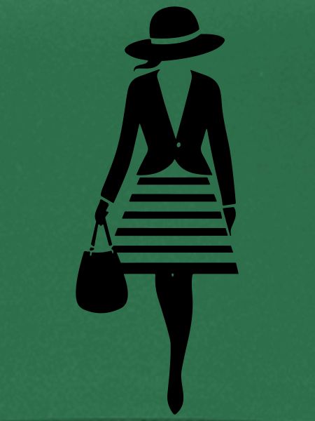 Stilvolle Dame