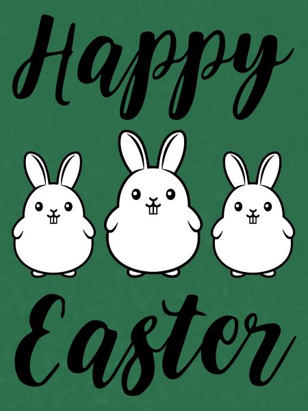 Frohe Ostern Hasen