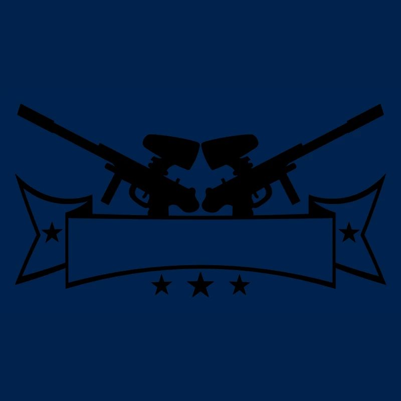 Write banner text 2 weapons aim paintball sp