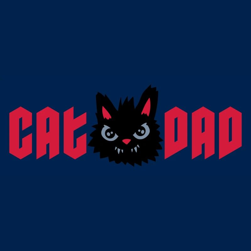 Wild Cat Cat Dad