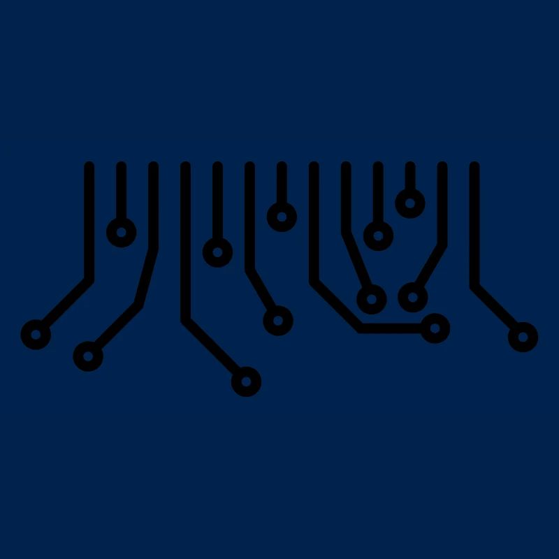 Circuit Board CPU Computer Admin Nerd Technique T-Shirt