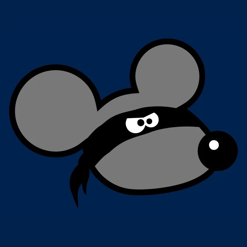 Mouse Evil Robber Ninja Raid Thief Cloth Eyes